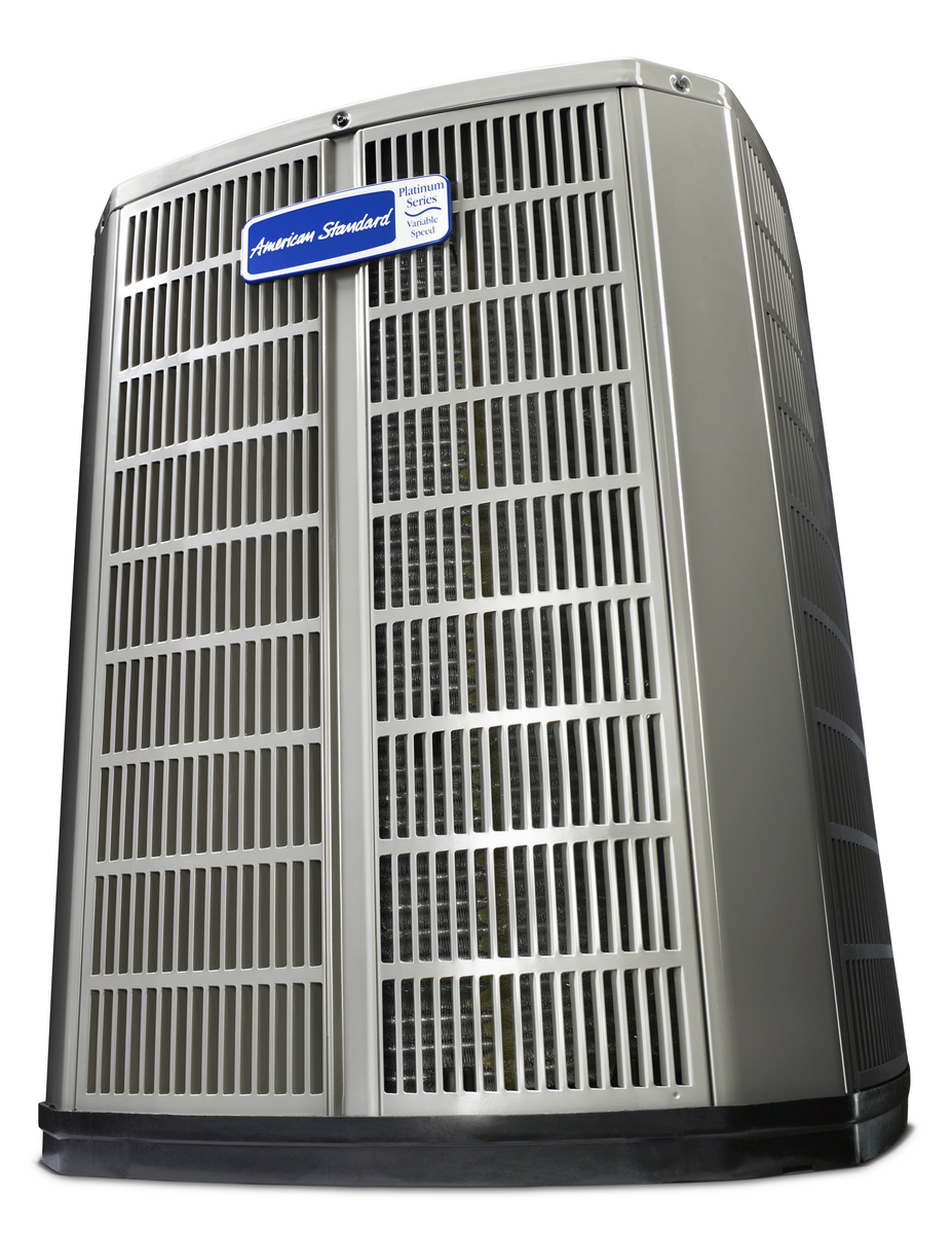 American Standard outdoor AC and heat pump unit